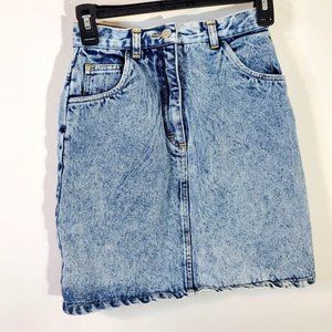 Vintage Size 3/4 Denim High Waist Skirt